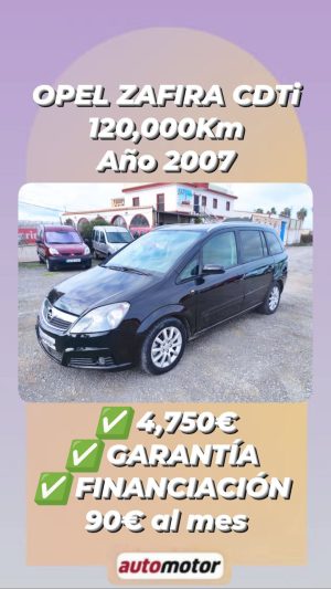 OPEL ZAFIRA 1.9 CDTi
